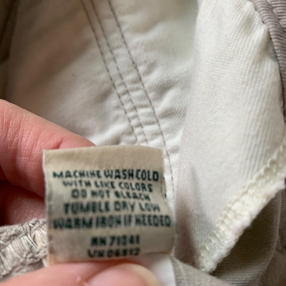 LL Bean Favorite Fit‎ Women's Hiking Cargo Pants Brown 8 - Picture 8 of 10